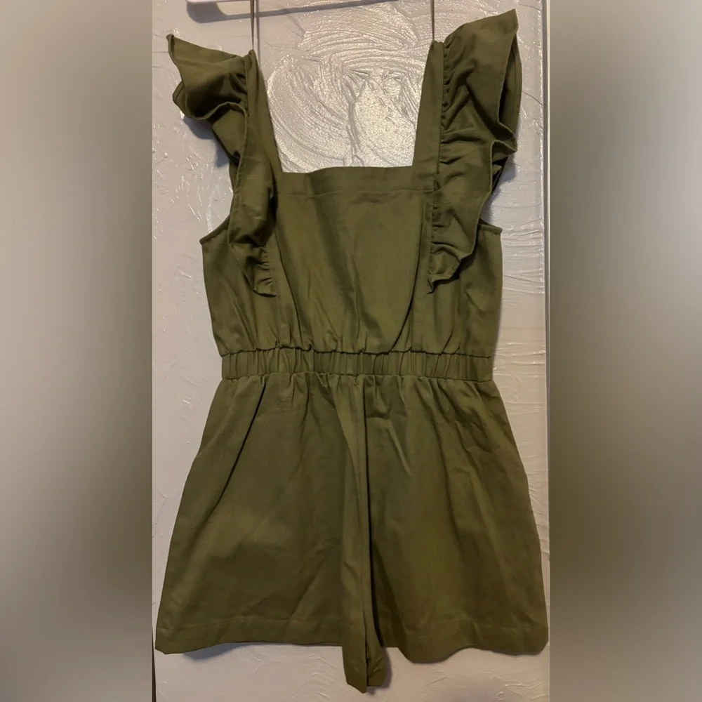 Baltic Born Sage Green Ruffle Jumpsuit - Picture 6 of 8